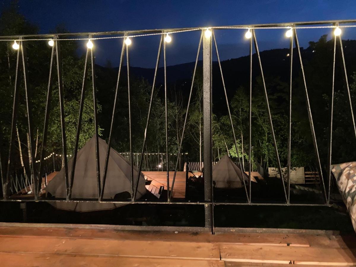 Glampspace - Szlak Beskidzki Hotell Międzybrodzie Bialskie Exteriör bild