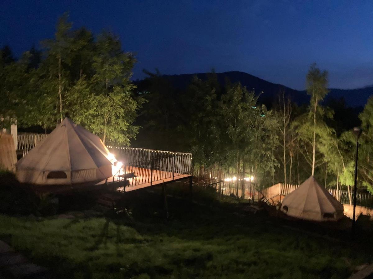 Glampspace - Szlak Beskidzki Hotell Międzybrodzie Bialskie Exteriör bild