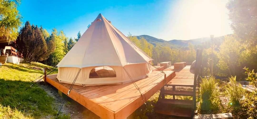Glampspace - Szlak Beskidzki Hotell Międzybrodzie Bialskie Exteriör bild