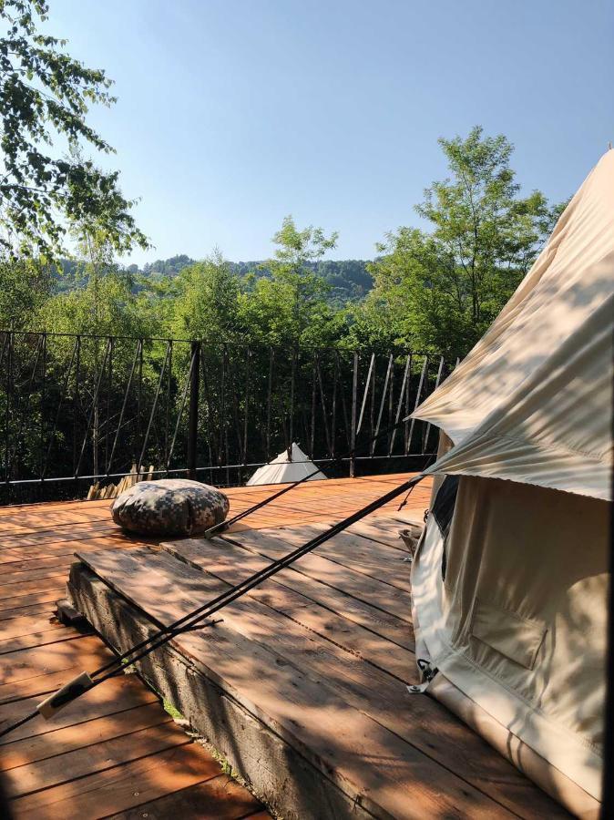 Glampspace - Szlak Beskidzki Hotell Międzybrodzie Bialskie Exteriör bild