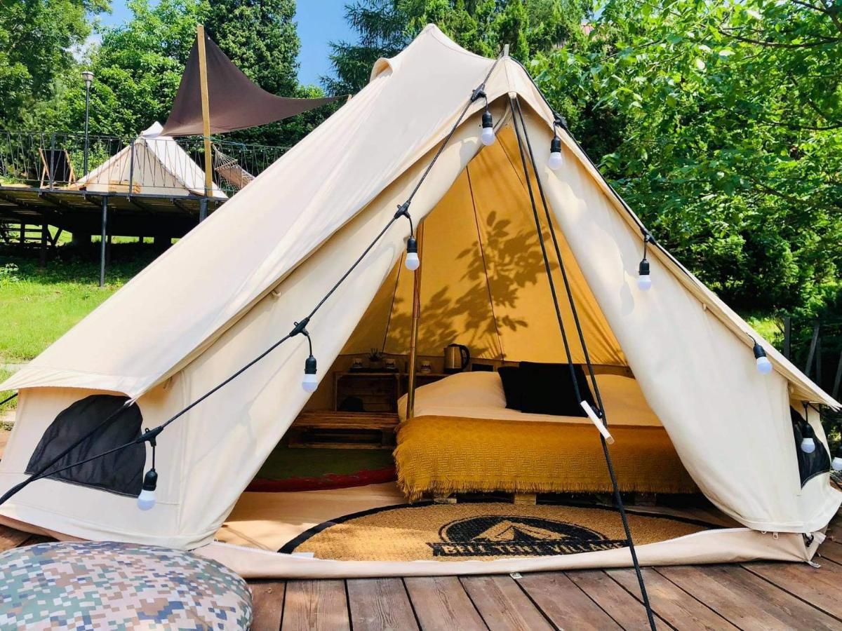 Glampspace - Szlak Beskidzki Hotell Międzybrodzie Bialskie Exteriör bild