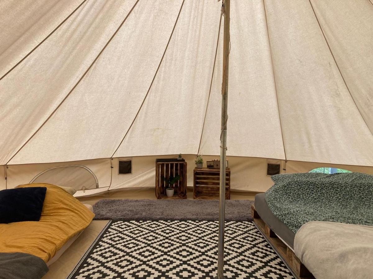 Glampspace - Szlak Beskidzki Hotell Międzybrodzie Bialskie Exteriör bild