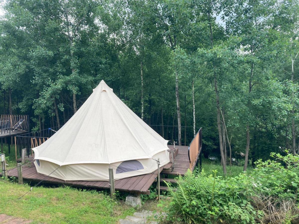 Glampspace - Szlak Beskidzki Hotell Międzybrodzie Bialskie Exteriör bild