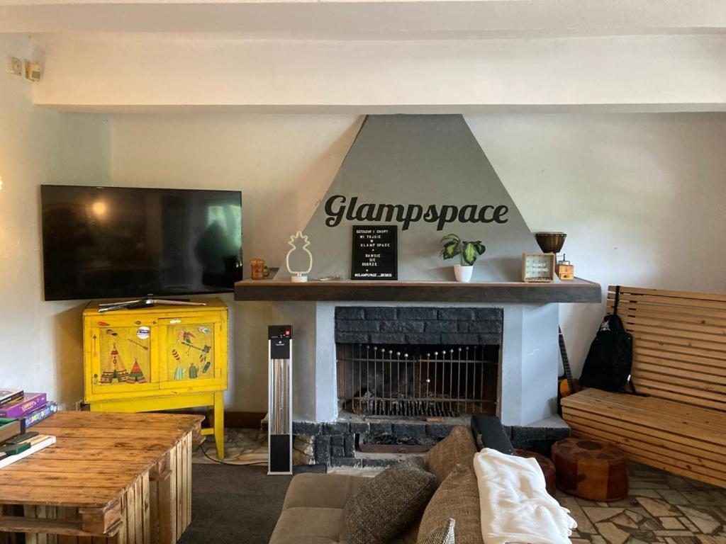 Glampspace - Szlak Beskidzki Hotell Międzybrodzie Bialskie Exteriör bild