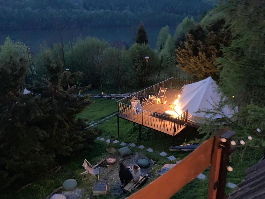 Glampspace - Szlak Beskidzki Hotell Międzybrodzie Bialskie Exteriör bild